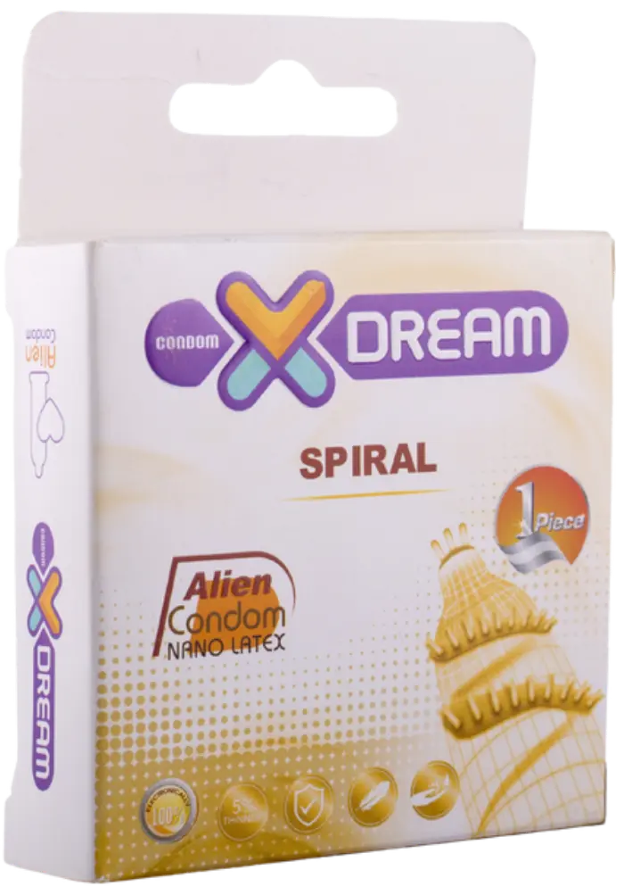 کاندوم ایکسدریم فضایی مدل Spiral
